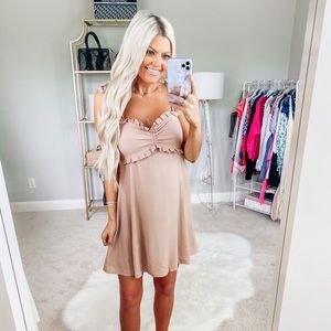 Mauve Mini Dress